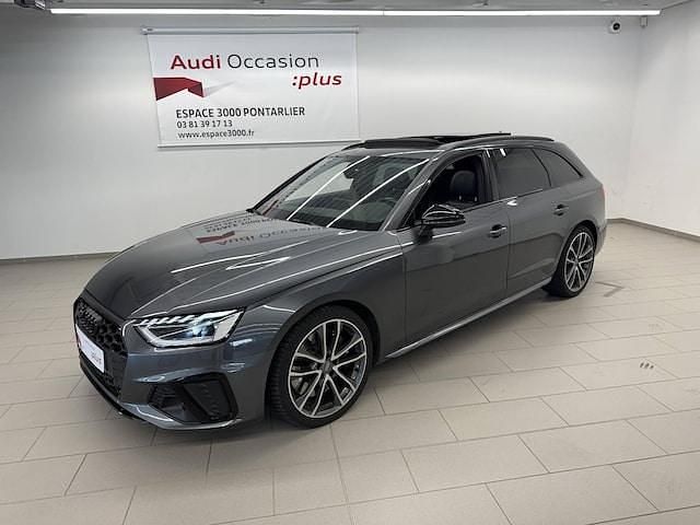 Gris daytona nacré Utilisé 2020 Audi S4 Sport Break | 44 990 € (Prix juste) - Image 1/4