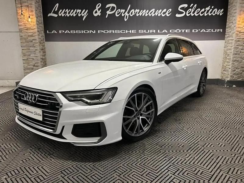Blanc Utilisé 2019 Audi A6 S-Line Break | 25 990 € (Prix cher) - Image 1/4