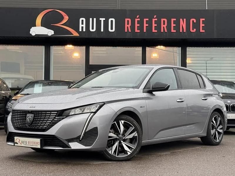 Gris Occasion 2022 Peugeot 308 Allure Berline | 18 990 € (Bon prix) - Image 1/4