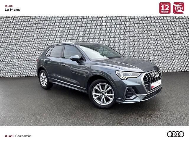 Gris daytona nacré Utilisé 2022 Audi Q3 S-Line SUV | 32 990 € (Prix juste) - Image 1/4