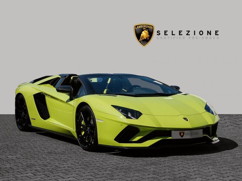 Occasion Lamborghini Aventador 740 ch (544 kW) 2018 Vert Cabriolet