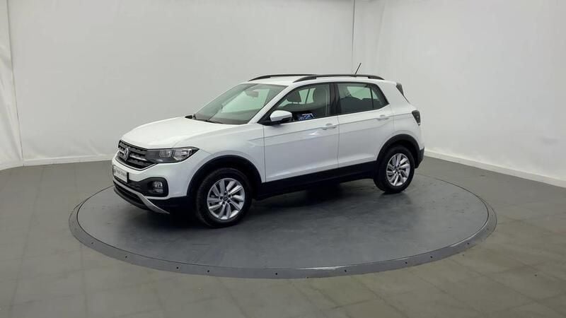 Blanc Utilisé 2022 VW T-Cross LOUNGE SUV | 21 949 € (Prix juste) - Image 1/3