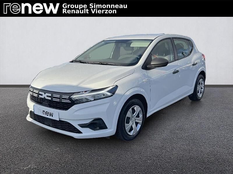 Blanc Utilisé 2023 Dacia Sandero Essentiel Citadine | 10 490 € (Super prix) - Image 1/4