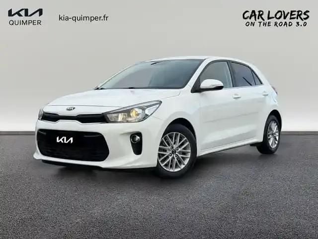 Blanc Occasion 2018 Kia Rio Berline | 14 490 € (Prix juste) - Image 1/4