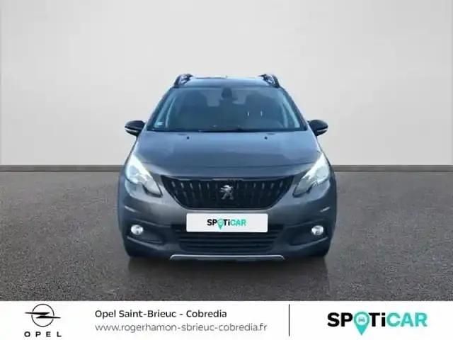 Gris Occasion 2018 Peugeot 2008 GT-line SUV | 9 940 € (Bon prix) - Image 1/3