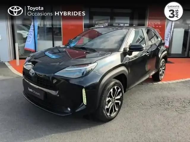 Noir intense (m) Occasion 2022 Toyota Yaris Hybrid Design SUV | 21 890 € (Prix juste) - Image 1/4
