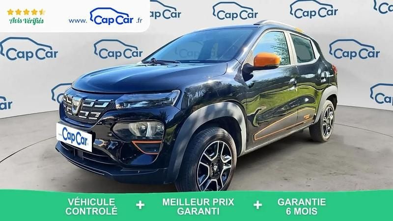 Noir Utilisé 2022 Dacia Spring Comfort Plus Citadine | 9 290 € (Bon prix) - Image 1/4