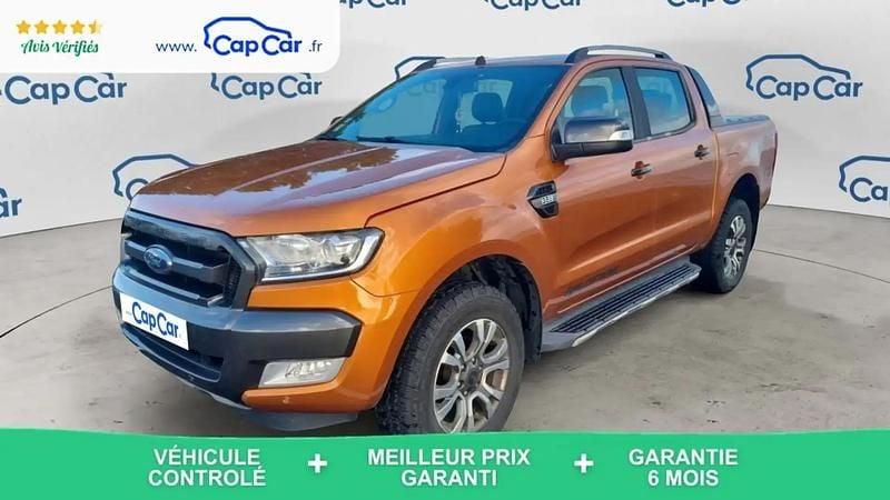 Orange Occasion 2017 Ford Ranger Wildtrack Pick-up | 25 450 € (Prix juste) - Image 1/4