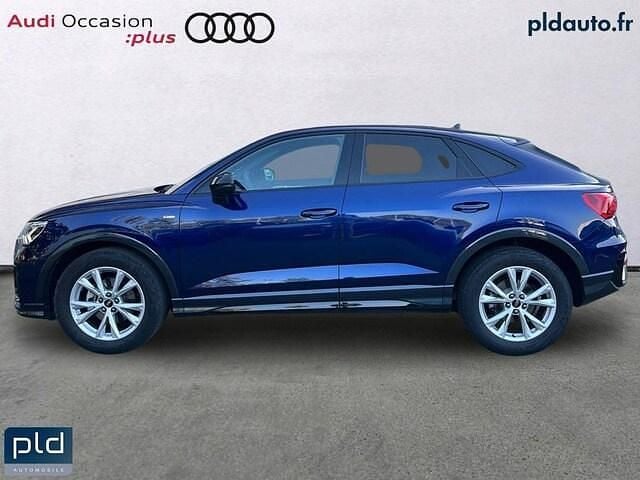 Occasion Audi Q3 Sportback S-line plus 150 ch (110 kW) 2025 Bleu navarre métallisé SUV
