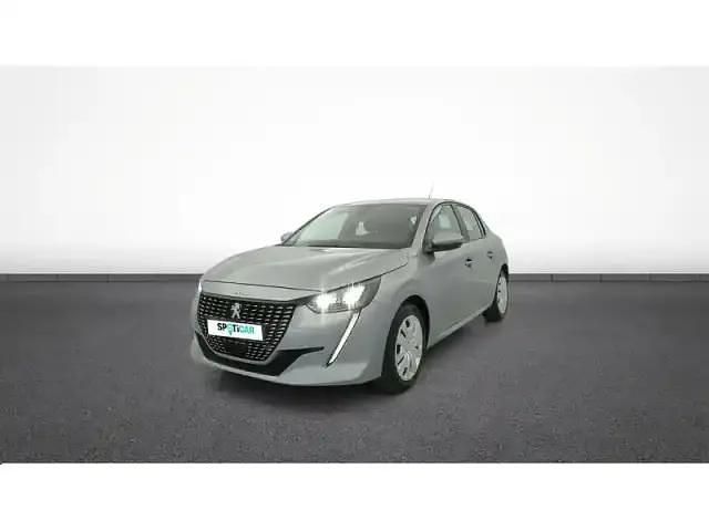 Gris Utilisé 2020 Peugeot 208 Business-Line Citadine | 10 989 € (Prix juste) - Image 1/4
