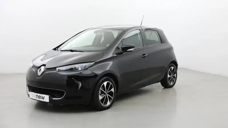 Noir Utilisé 2019 Renault Zoe Intens Citadine | 7 390 € (Super prix) - Image 1/4