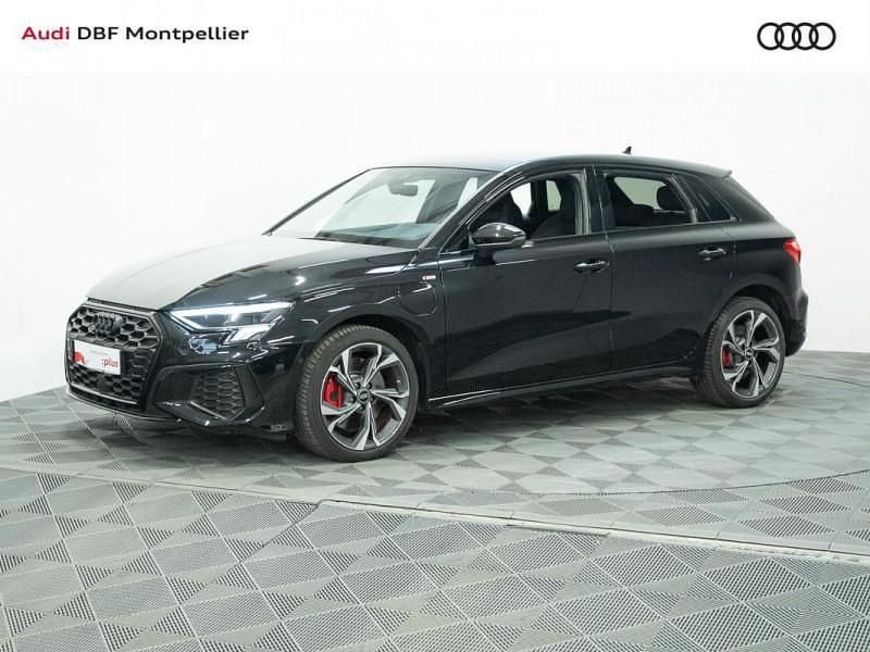 Noir Utilisé 2024 Audi A3 Sportback Competition Berline | 39 490 € (Prix assez cher) - Image 1/4