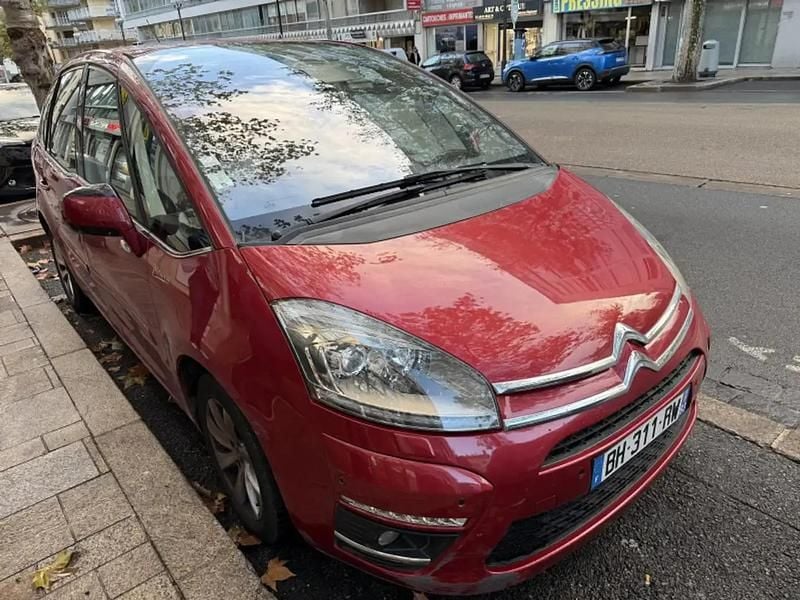 Rouge Utilisé 2011 Citroën C4 Picasso Exclusive Monospace | 4 970 € (Prix juste) - Image 1/4