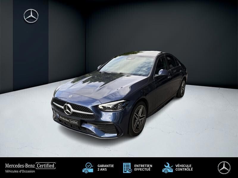 Bleu Utilisé 2024 Mercedes C300 Berline | 46 490 € (Prix juste) - Image 1/4
