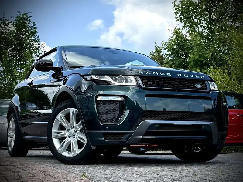 Vert Utilisé 2016 Land Rover Range Rover evoque HSE Dynamic Cabriolet | 31 450 € (Prix juste) - Image 1/4