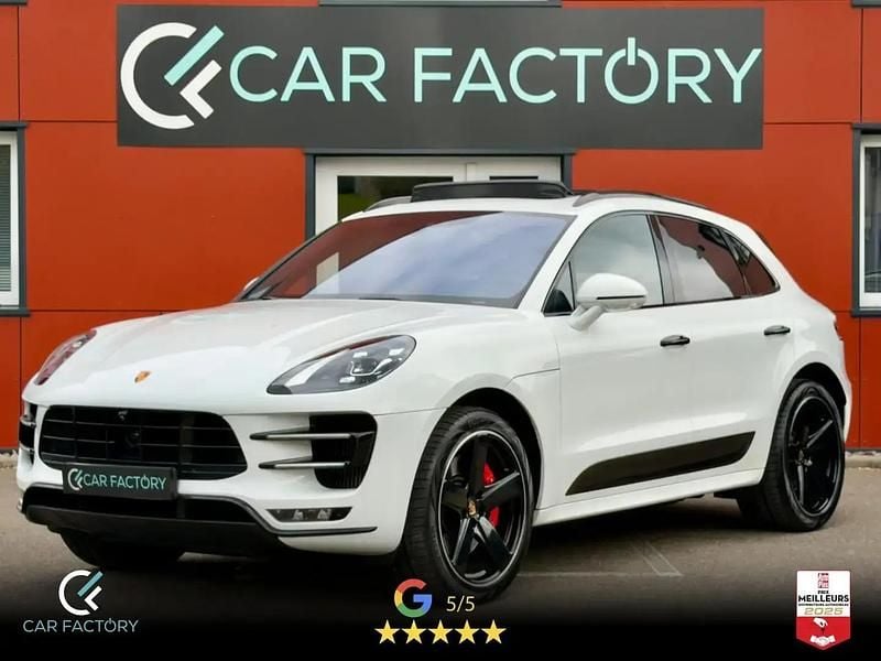 Blanc Utilisé 2017 Porsche Macan Turbo Performance Package SUV | 64 980 € (Prix cher) - Image 1/4