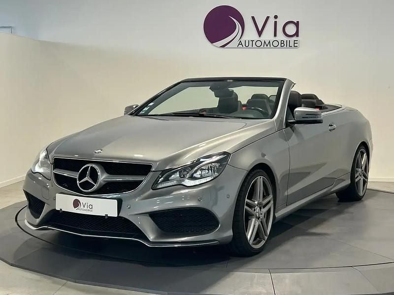 Gris Utilisé 2015 Mercedes E220 Sportline Cabriolet | 24 490 € (Prix cher) - Image 1/4