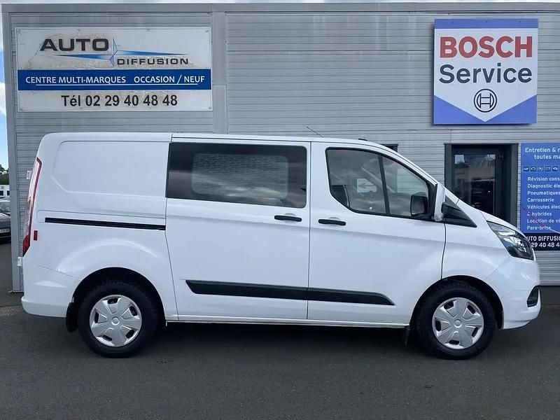 Blanc Occasion 2020 Ford Transit Custom Business Edition Van | 22 788 € (Prix juste) - Image 1/4
