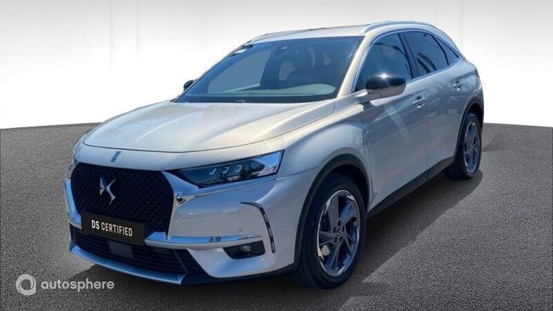 Gris Utilisé 2021 DS Automobiles DS7 Crossback Grand Chic SUV | 23 990 € (Prix assez cher) - Image 1/4