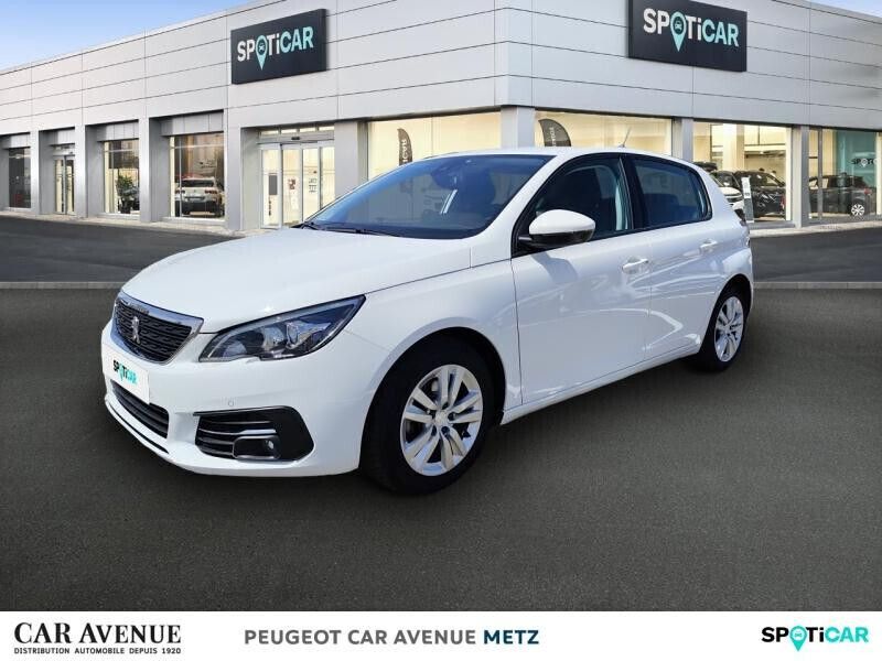 Blanc banquise Utilisé 2021 Peugeot 308 Business-Line Berline | 15 490 € (Bon prix) - Image 1/1