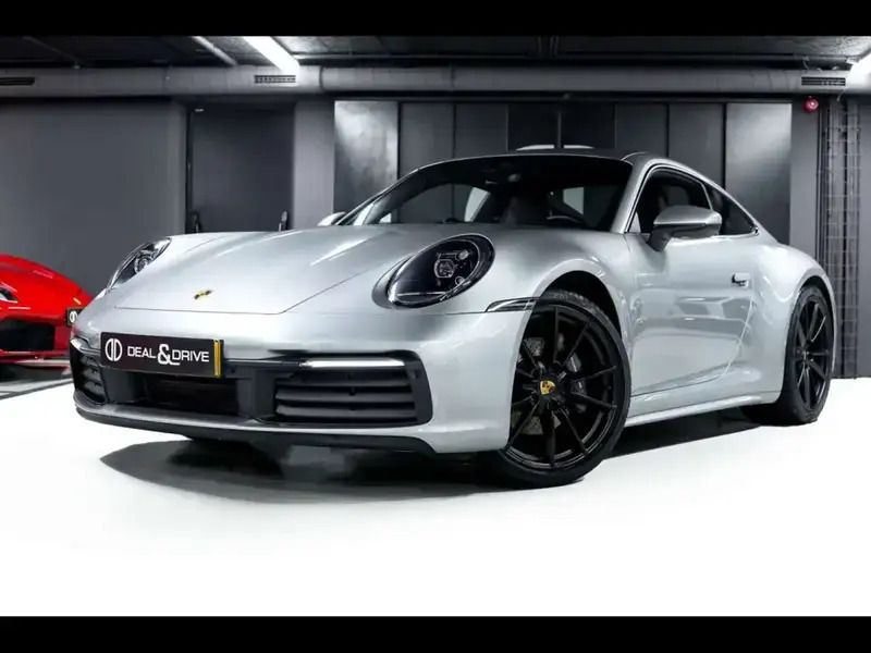 Gris Utilisé 2021 Porsche 911 Carrera Coupé | 114 990 € (Super prix) - Image 1/4