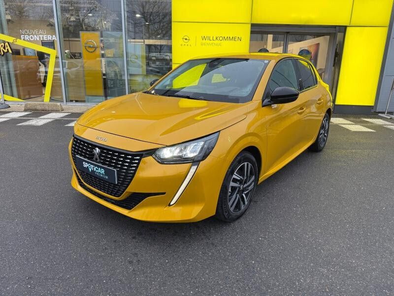 Jaune Utilisé 2023 Peugeot 208 Allure Citadine | 12 989 € (Super prix) - Image 1/4