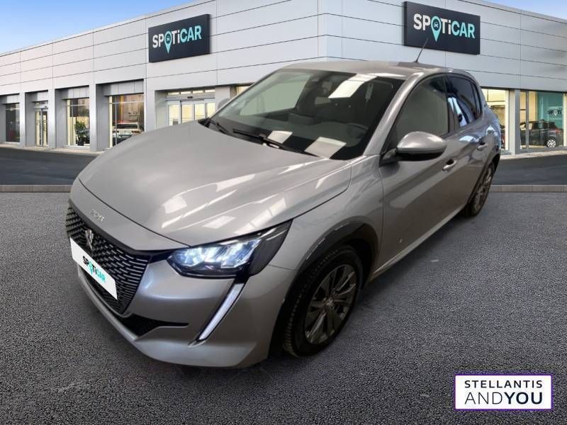 Gris Utilisé 2021 Peugeot e-208 Allure Citadine | 14 290 € (Prix juste) - Image 1/3