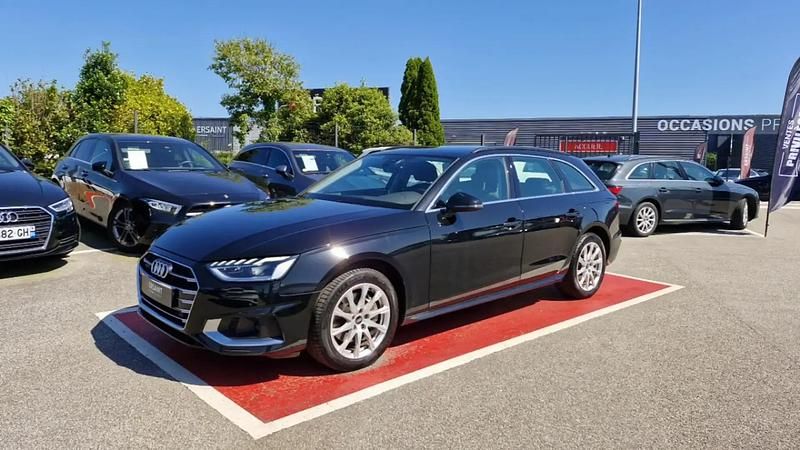 Noir Occasion 2021 Audi A4 Business Break | 25 590 € (Bon prix) - Image 1/4
