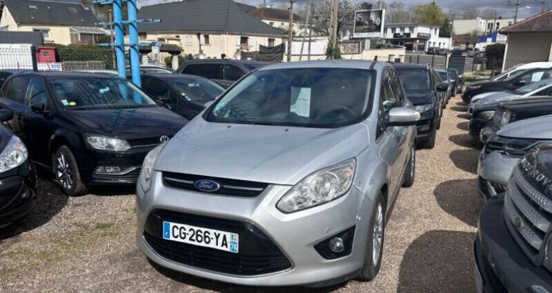 Gris Utilisé 2012 Ford C-MAX Titanium Monospace | 8 500 € (Prix juste) - Image 1/4
