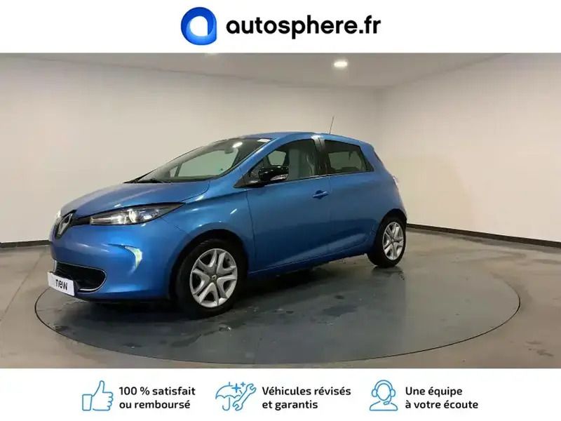 Bleu foudre Utilisé 2019 Renault Zoe Zen Citadine | 10 999 € (Prix assez cher) - Image 1/4