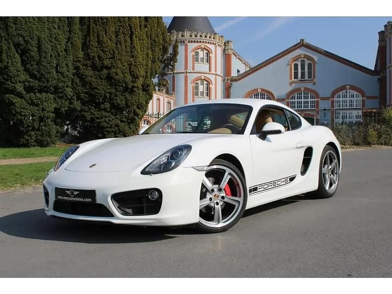 Blanc Occasion 2014 Porsche Cayman Coupé | 57 990 € - Image 1/4