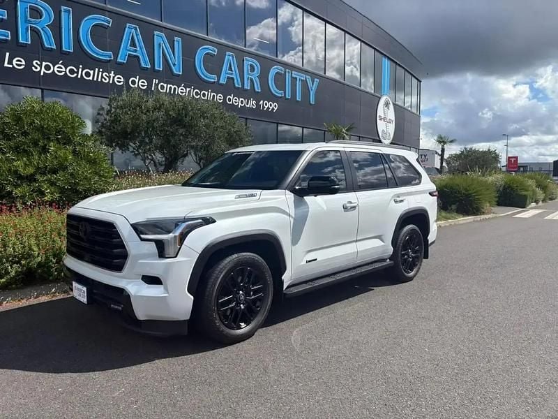 Blanc Nouvelle 2025 Toyota Sequoia Edition SUV | 119 990 € - Image 1/4