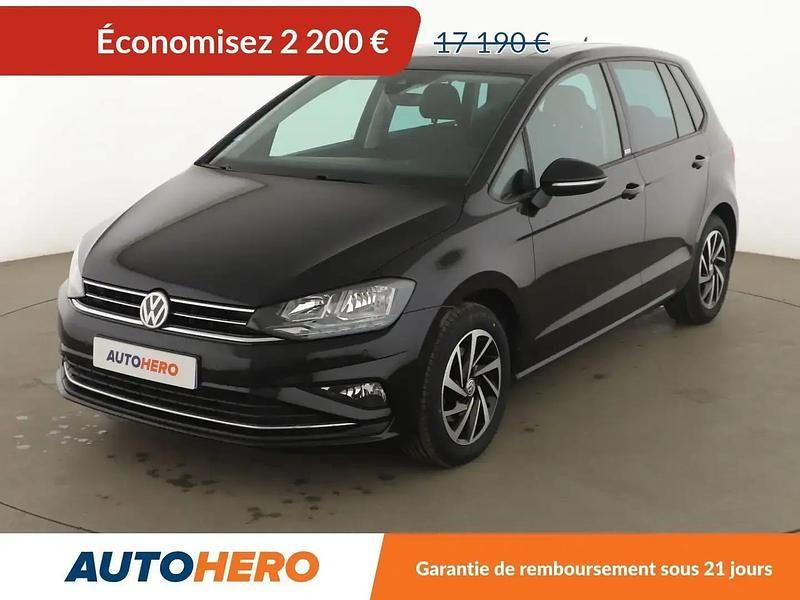 Noir Occasion 2018 VW Golf Sportsvan Monospace | 14 990 € (Bon prix) - Image 1/2