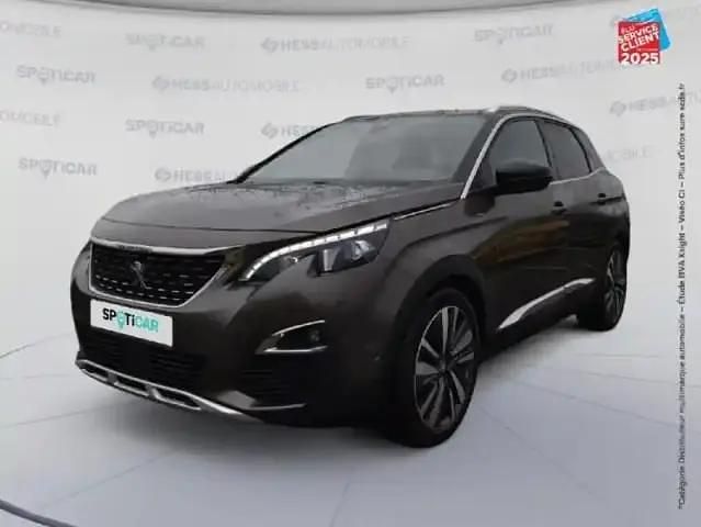Gris Utilisé 2020 Peugeot 3008 GT SUV | 22 499 € - Image 1/4