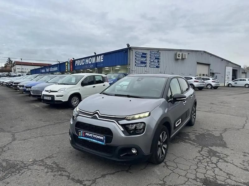 Noir Occasion 2023 Citroën C3 PureTech Berline | 12 590 € (Prix juste) - Image 1/4