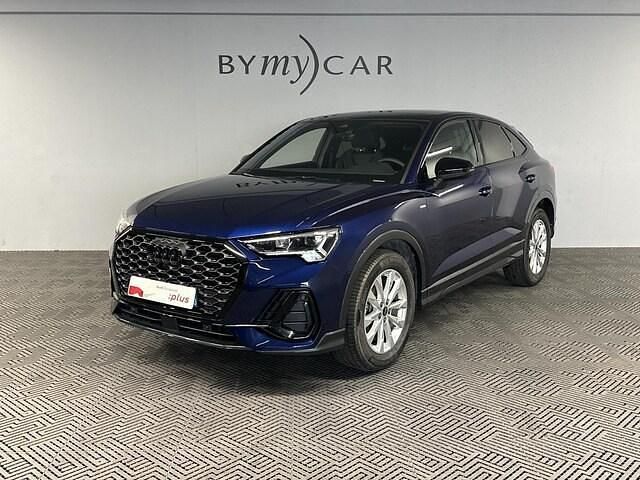 Bleu navarre métallisé Utilisé 2025 Audi Q3 Sportback S-Line SUV | 46 273 € - Image 1/4