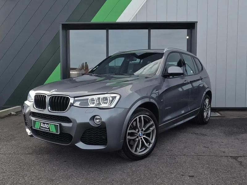 Gris Utilisé 2016 BMW X3 M Sport SUV | 18 900 € (Prix juste) - Image 1/4
