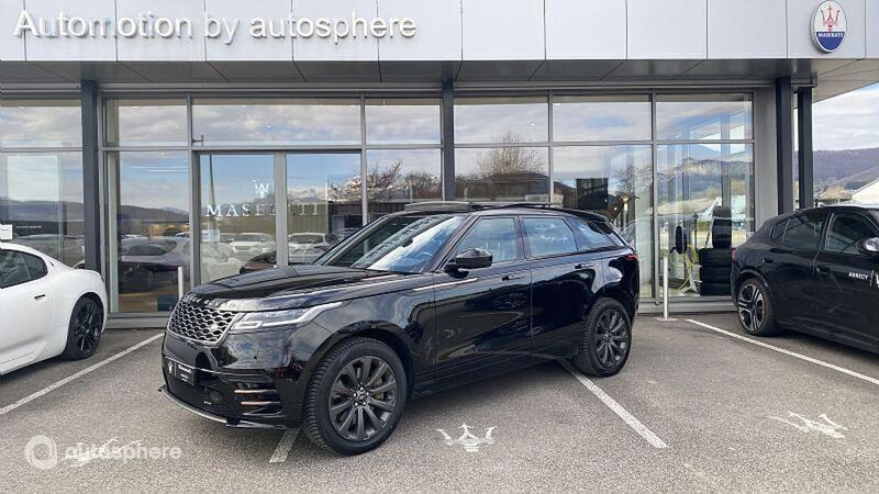 Noir santorini métallisée Utilisé 2023 Land Rover Range Rover Velar SE Dynamic SUV | 59 990 € (Bon prix) - Image 1/4