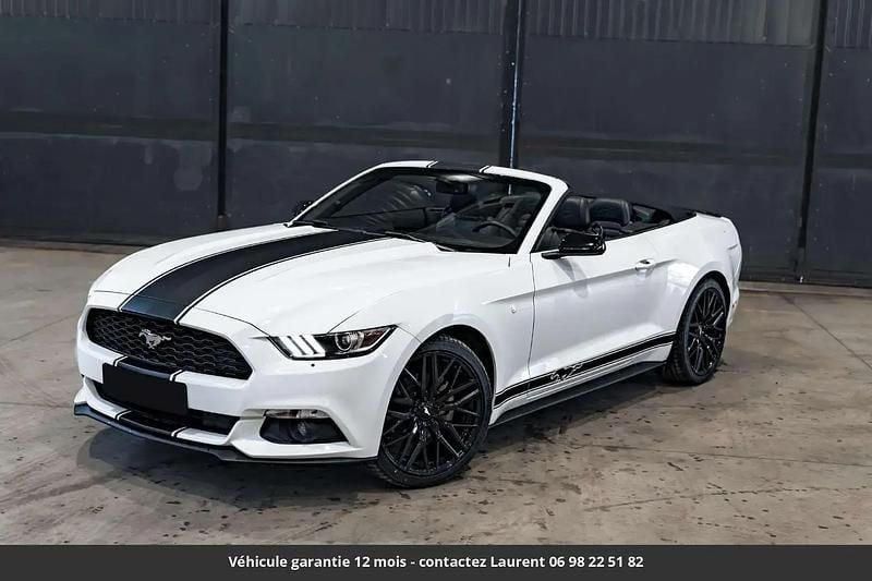 Blanc Occasion 2016 Ford Mustang Premium Cabriolet | 25 732 € (Prix cher) - Image 1/4