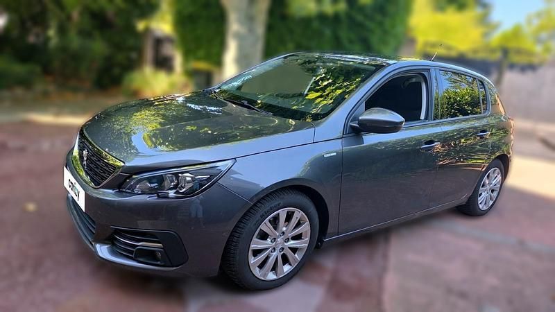 Gris Utilisé 2019 Peugeot 308 Style Berline | 8 990 € (Bon prix) - Image 1/4