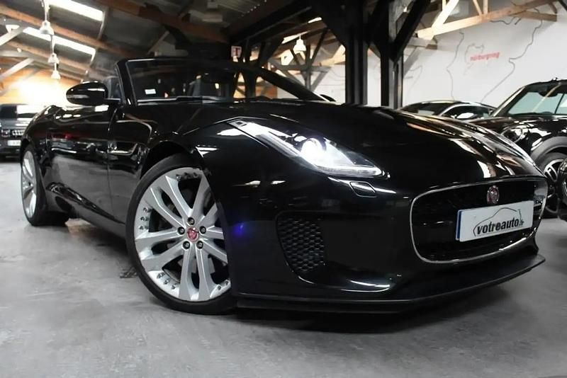 Noir Occasion 2017 Jaguar F-Type Cabriolet | 51 800 € - Image 1/4