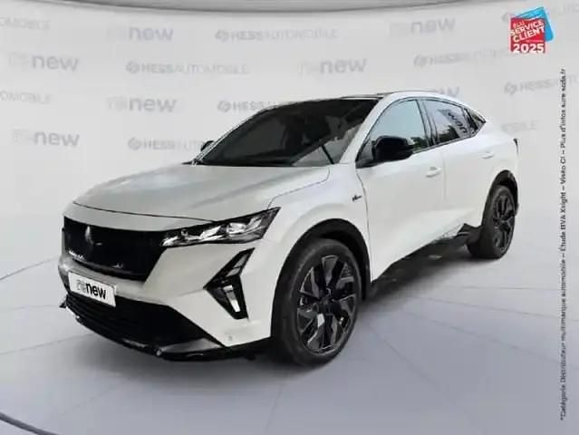 Blanc nacré satiné/toit noir Occasion 2025 Renault Rafale Esprit Alpine SUV | 43 999 € (Bon prix) - Image 1/4