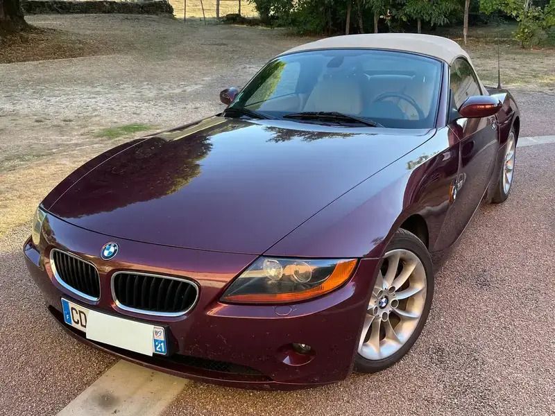 Rouge Utilisé 2003 BMW Z4 Cabriolet | 15 000 € - Image 1/4
