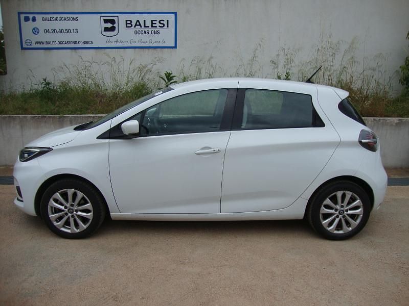 Occasion Renault Zoe Intens 80 kW (109 ch) 2020 Blanc Citadine