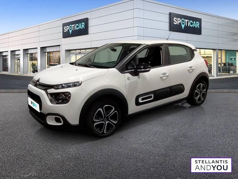 Blanc Utilisé 2022 Citroën C3 Citadine | 13 790 € (Prix juste) - Image 1/4