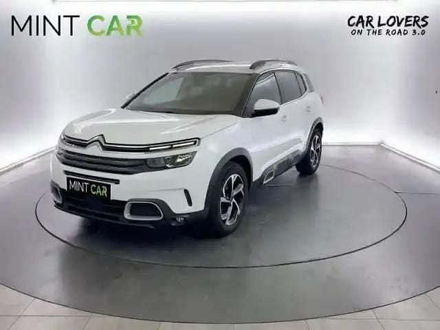 Blanc Occasion 2019 Citroën C5 Aircross SUV | 15 490 € (Bon prix) - Image 1/4