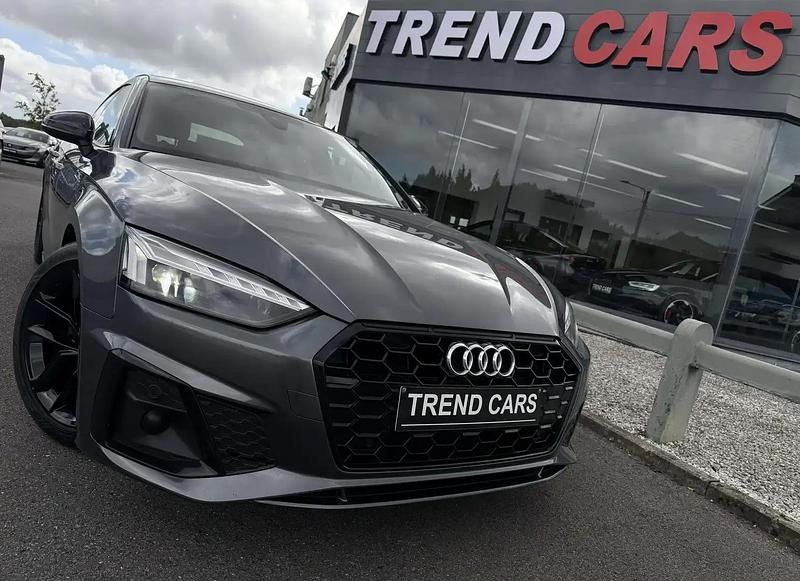 Gris Utilisé 2021 Audi A5 S-Line Coupé | 29 999 € (Prix juste) - Image 1/4