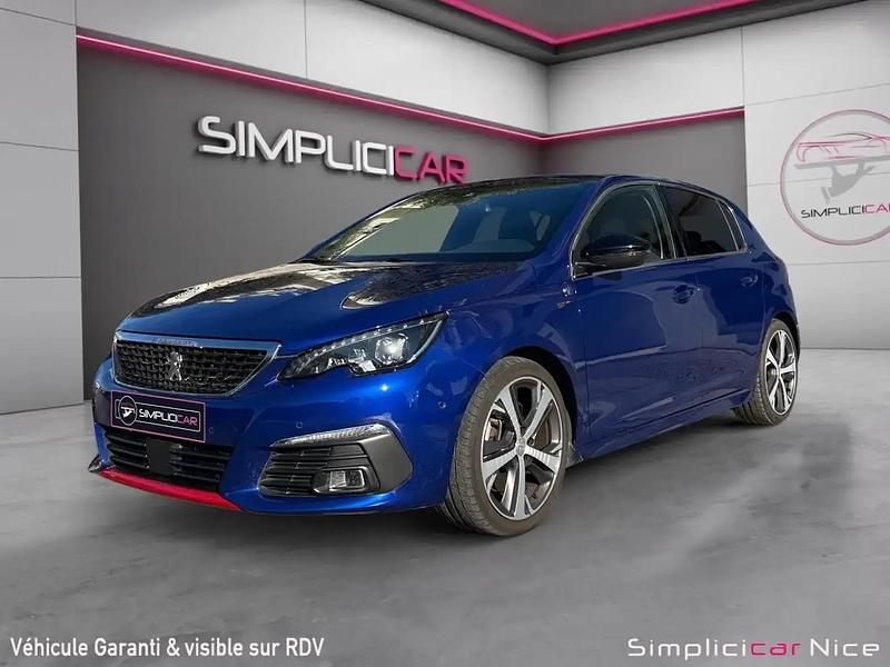 Bleu Utilisé 2019 Peugeot 308 GT | 19 900 € (Prix juste) - Image 1/4