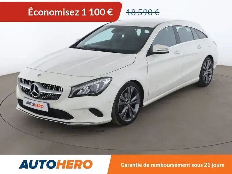 Blanc Utilisé 2017 Mercedes CLA180 Shooting Brake Break | 17 090 € (Prix juste) - Image 1/2