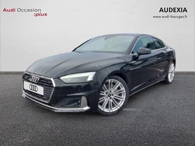 Noir mythic métallisé Occasion 2020 Audi A5 Advanced Coupé | 27 890 € - Image 1/4